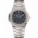 Swiss Patek Philippe Nautilus Black-Blue Dial Stainless Steel Bracelet 1453948