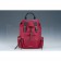 Burberry Large Backpack Dark Red Nylon Black Leather Trim 18927038