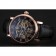 Patek Philippe Grand Complications Black Skeleton Dial Rose Gold Case Black Leather Strap 1453809