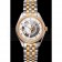 Swiss Patek Philippe Calatrava Openworked Stainless Steel Case Gold Bezel Two Tone Bracelet