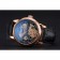 Patek Philippe Dual Time Moonphase Tourbillon Black Skeletonised Rose Gold Case Black Leather Strap
