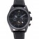Bell and Ross BR126 Flyback Black Dial Black Case Black Suede Leather Strap