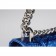 Dior Diorama Crinkled Metallic Lambskin Small Flap Bag Blue 18926721