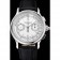 Swiss Patek Philippe 5170J Chronograph White Dial Stainless Steel Case Black Leather Strap