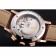 Swiss Vacheron Constantin Patrimony Traditionnelle Chronograph White Dial Diamond Bezel Rose Gold Case Brown Leather Strap 1453764