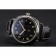 Panerai Radiomir Firenze PAM604 Black Dial Roman Numerals Engraved Stainless Steel Case Black Leather Strap