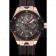 Hublot Big Bang Ferrari Silver Dial Carbon Bezel Gold Case Black Leather Strap  622769