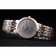 Piaget Traditional Rose Gold Case Double Studded Minute Markers Silver Dial