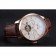 IWC Portofino Tourbillon White Dial Rose Gold Case Broen Leather Strap
