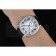 Cartier Drive De Cartier White Dial Silver Diamond Case Black Leather Bracelet 1454215