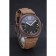 Panerai Radiomir Brown Stainless Steel Bezel Brown Leather Bracelet  622324