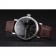 IWC Portofino Black Dial Stainless Steel Case Brown Leather Strap