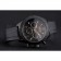 Tudor Fastrider Black Shield Black Dial Gold Markings Black Case Black Rubber Strap