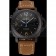 Panerai Luminor 1950 3 Days Chrono Flyback Black Dial Black Case Brown Leather Strap