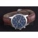 Omega DeVille Silver Bezel with Grey Dial and Brown Leather Strap  621567