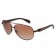 Prada Sporty Linea Rossa Brown Frame Brown Lenses Sunglasses 308155