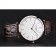 Swiss Longines Grande Classique White Dial Stainless Steel Case Brown Leather Strap