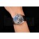 Swiss IWC Portuguese Black Dial Black Subdials Silver Case Black Leather Bracelet 1453906