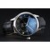 Omega DeVille Black Dial Stainless Steel Case Black Leather Strap  622829