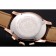 Patek Philippe Chronograph White Dial Rose Gold Case Brown Leather Strap