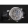 Patek Philippe Grand Complications Gray Skeleton Dial Stainless Steel Case Black Leather Strap 1453811