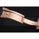 Rolex Black Leather with Rose Gold Clasp Bracelet  622498