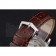 Patek Philippe Day Date Tourbillon White Dial Stainless Steel Case Embossed Bezel Brown Leather Strap  622837