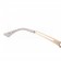 Hermes Studded Carriage Detail White Frame Sunglasses  308096