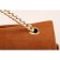 Saint Laurent Medium Fringed Suede Leather Satchel Tan