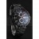 Tag Heuer Carrera Ion Plated Stainless Steel Bracelet Black Dial 801445