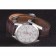 Omega Seamaster Silver Bezel with White Dial and Brown Leather Band  621573