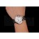 Swiss Cartier Ballon Bleu Two Timezone White Dial Stainless  Steel Bracelet 1453879