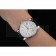 Montblanc Chronograph White Dial Black Leather Bracelet Silver Case 1454114
