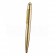 Cartier Fully Wave Patterned Gold Ballpoint Pen  622773