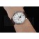 Omega De Ville Moonphase White Dial Silver Case Brown Leather Bracelet  1454226