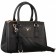 Prada Saffiano Mini Double Zip Tote Black