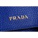 Prada Double Tote Blue With Python Handles