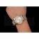 Swiss Rolex Day-Date White Dial Gold Diamond Case Two Tone Stainless Steel Bracelet 1453972