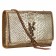 Saint Laurent Kate Monogram Tassel Python Leather Gold Hardware Gold Medium Bag 18926846