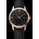 Vacheron Constantin Patrimony Chronometre Royal Black Dial Rose Gold Case Black Leather Strap