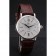 IWC Portofino Silver Dial Stainless Steel Case Brown Leather Strap